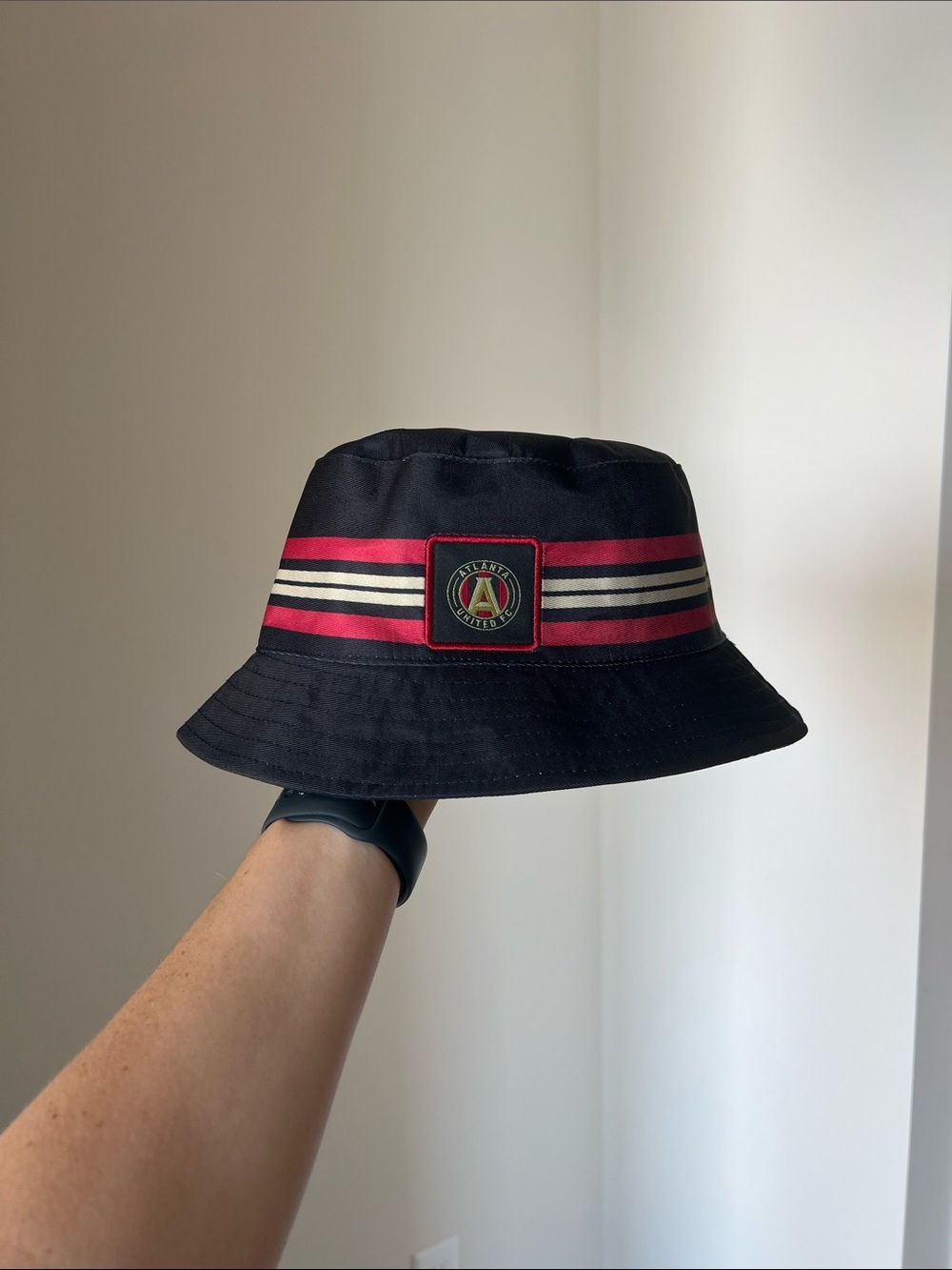 Black Atlanta United FC Bucket Hat